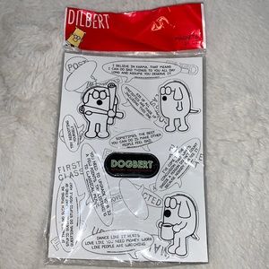 Dilbert Cartoon 14 piece Dogbert magnets